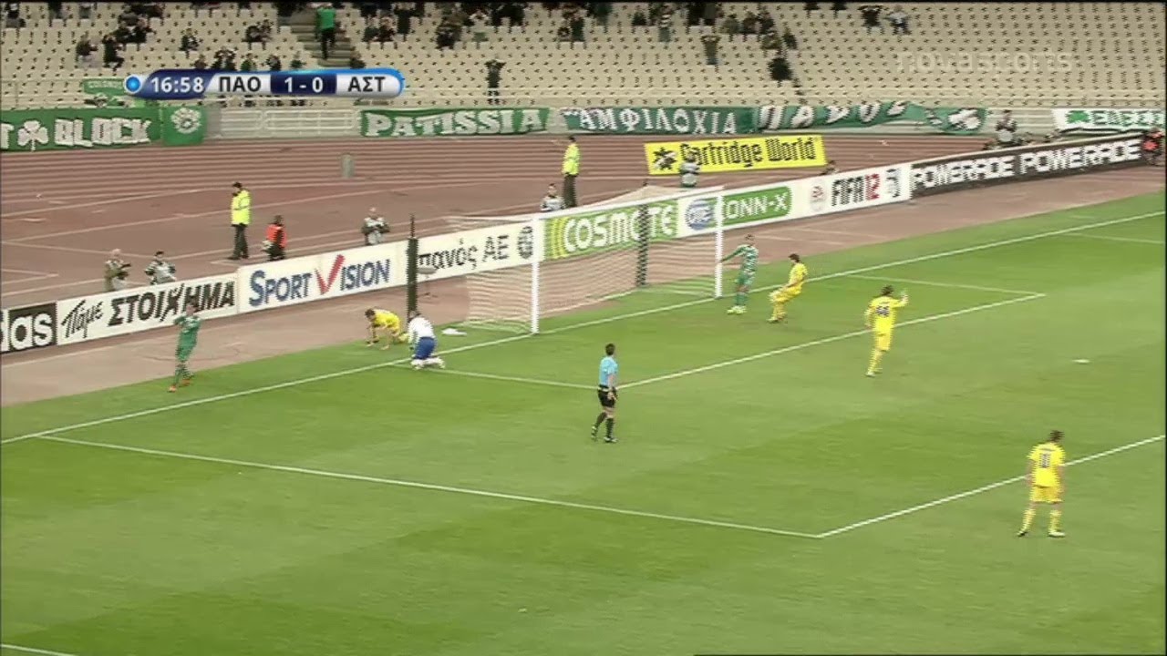 Παναθηναϊκός - Αστέρας Τρίπολης (3-1), 17/12/2011