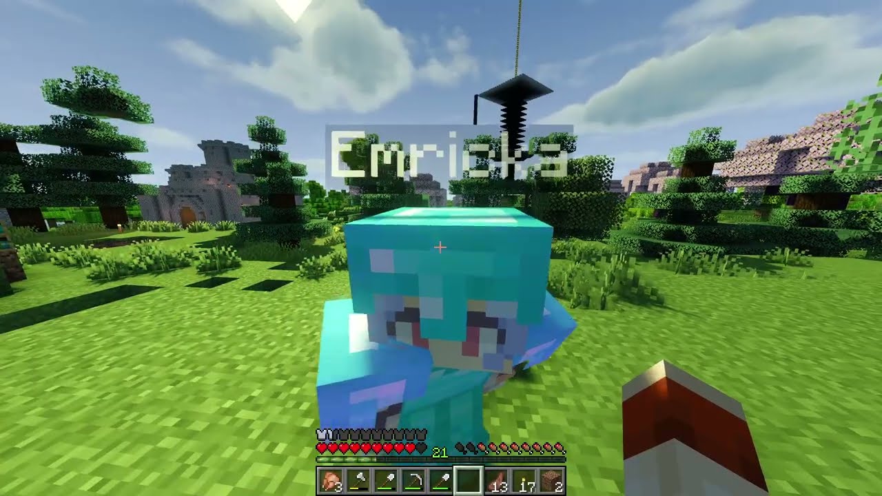[VOD] Il enferme ma maison avec du bambou, ça dégénère (Minecraft) ft. Yukasamiii et Emricka