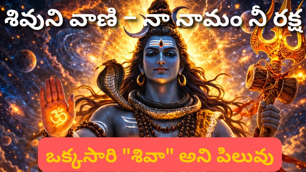 శివుని వాణి – నా నామం నీ రక్ష | ఒక్కసారి 