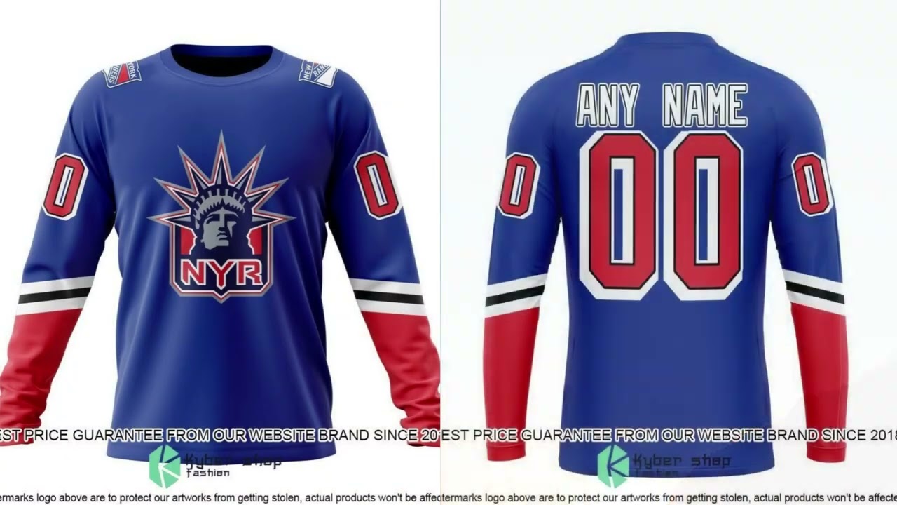 Personalized NHL New York Rangers Reverse Retro Shirt, Hoodie