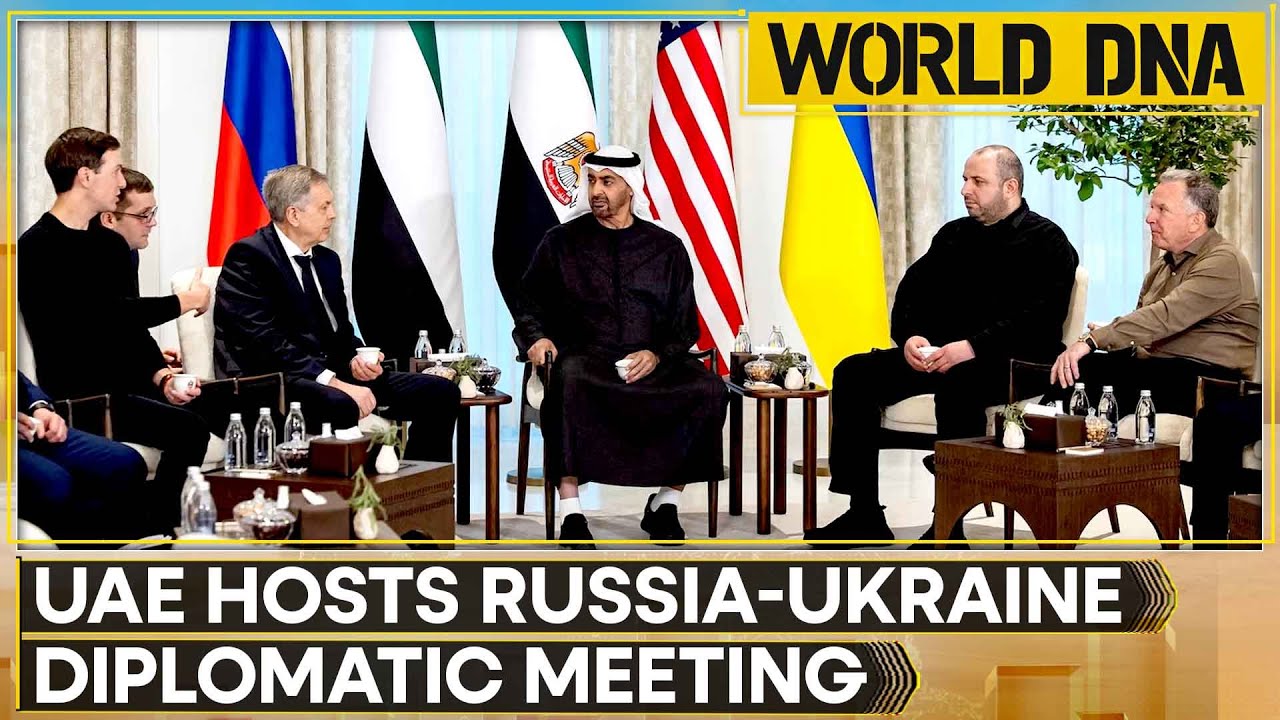 World DNA LIVE: Russia-Ukraine Officials Meet in Abu Dhabi | WION