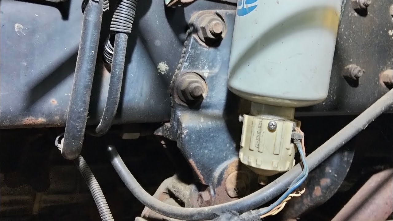 Tata BS3 4018diesel fuel filter water sensor wiring system colour code 