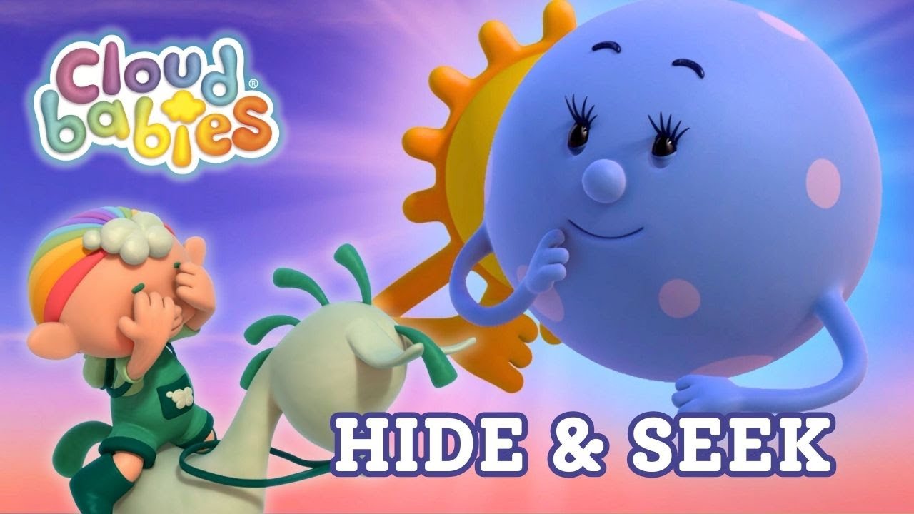 Sun Plays Hide & Seek! 🫣 Fun & Educational Bedtime Stories for Toddlers | Cloudbabies Adventures