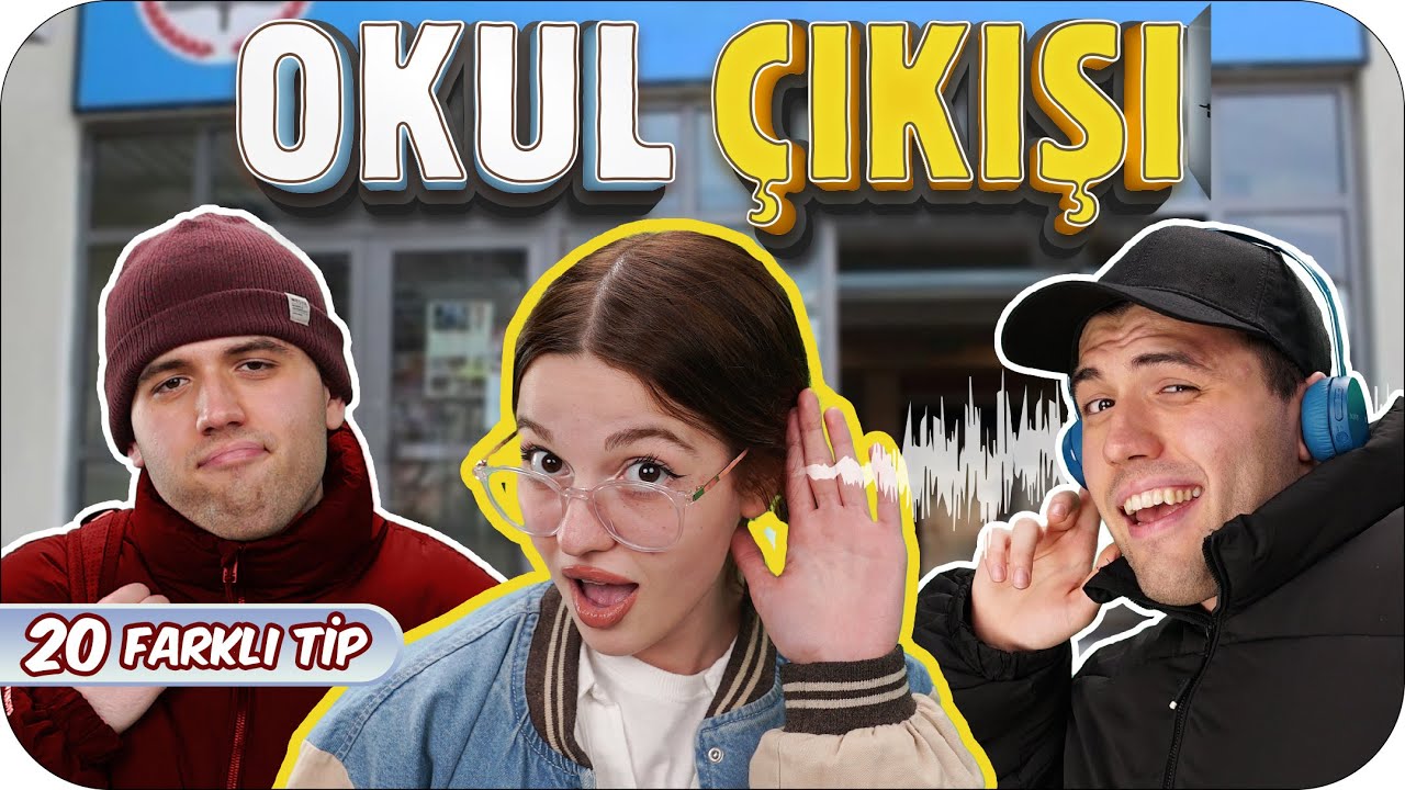 OKUL ÇIKIŞLARINDAKİ 20 ÖĞRENCİ TİPİ 🏃🏼‍♀️🤣