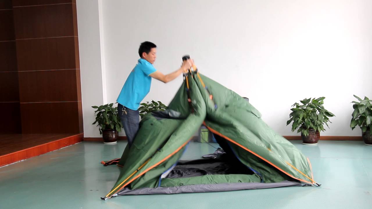 automatic camping tent | tent | ワンタッチテント | ポップアップテント