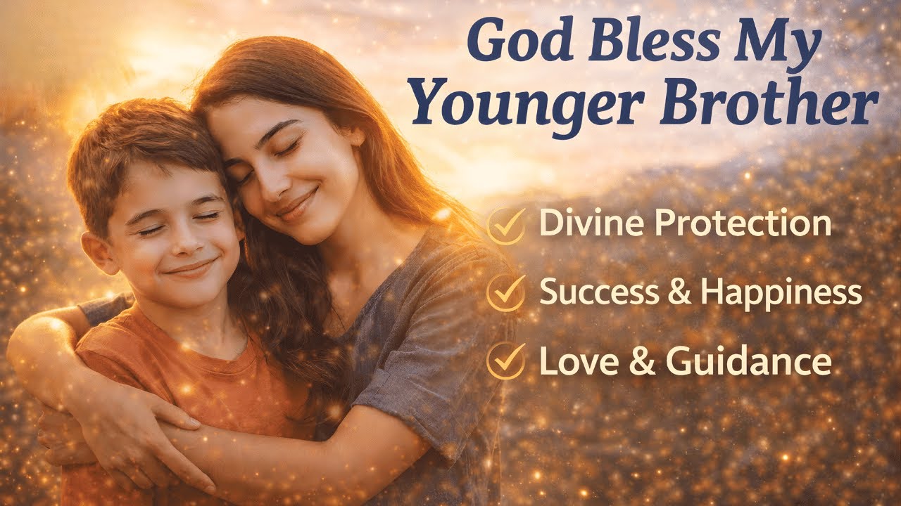 21 Affirmations for your younger brother | Divine Protection, Success & Blessings | Listen Daily