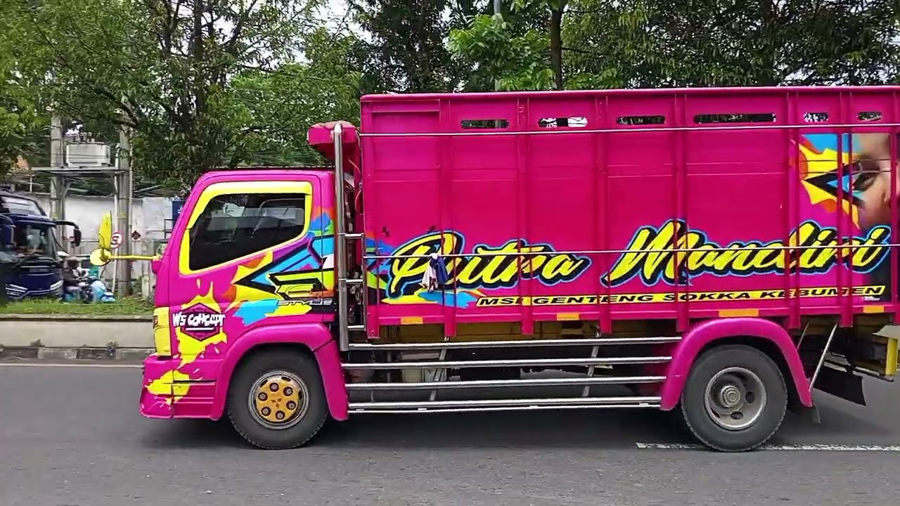 VLOGS❗🚍 TRUK - JALAN RAYA - PEDESAAN. @Restu.Chanel.2