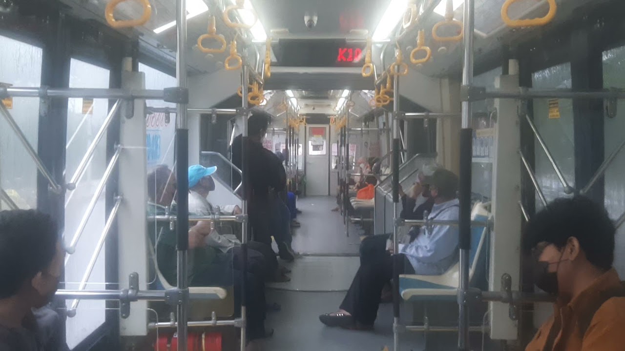 Onboard Zhong Tong Bus LCK6180GC Transjakarta Koridor 10 Full Trip (Tanjung Priok - PGC 2)