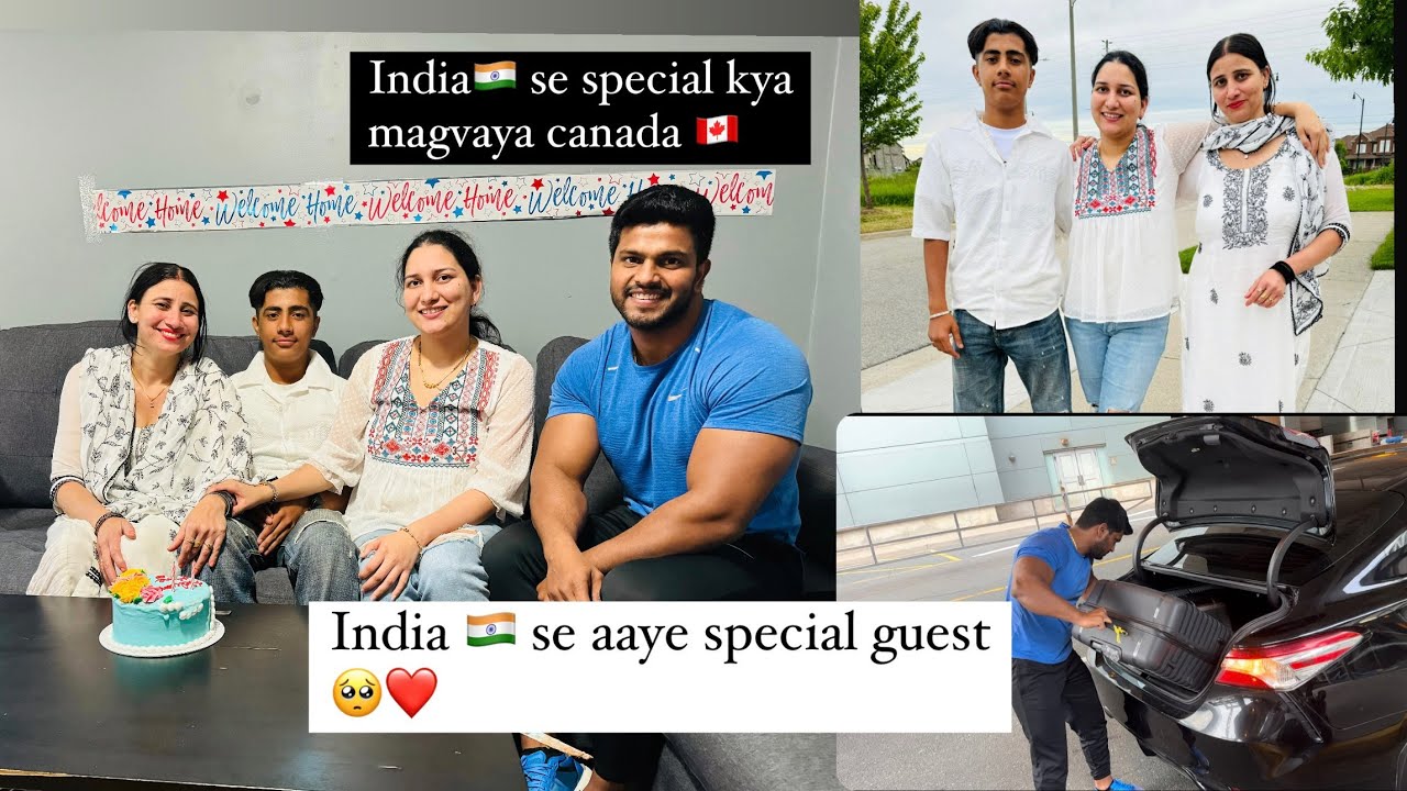 Family visit to Canada 🇨🇦 | Bhot sari chize magvai khane k liye🤤 #Nikkisworld