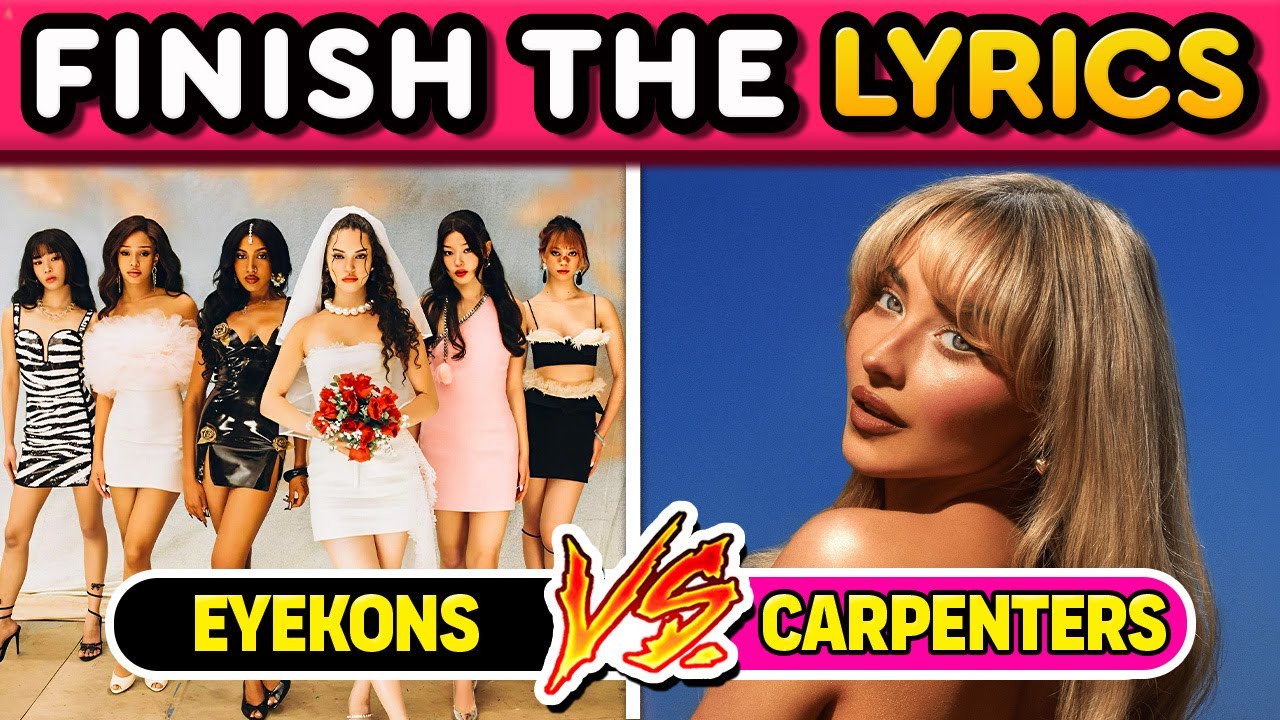 Finish The Lyrics Battle! 🎤 KATSEYE vs SABRINA CARPENTER vs RANDOM 🔥 Music Quiz 2026