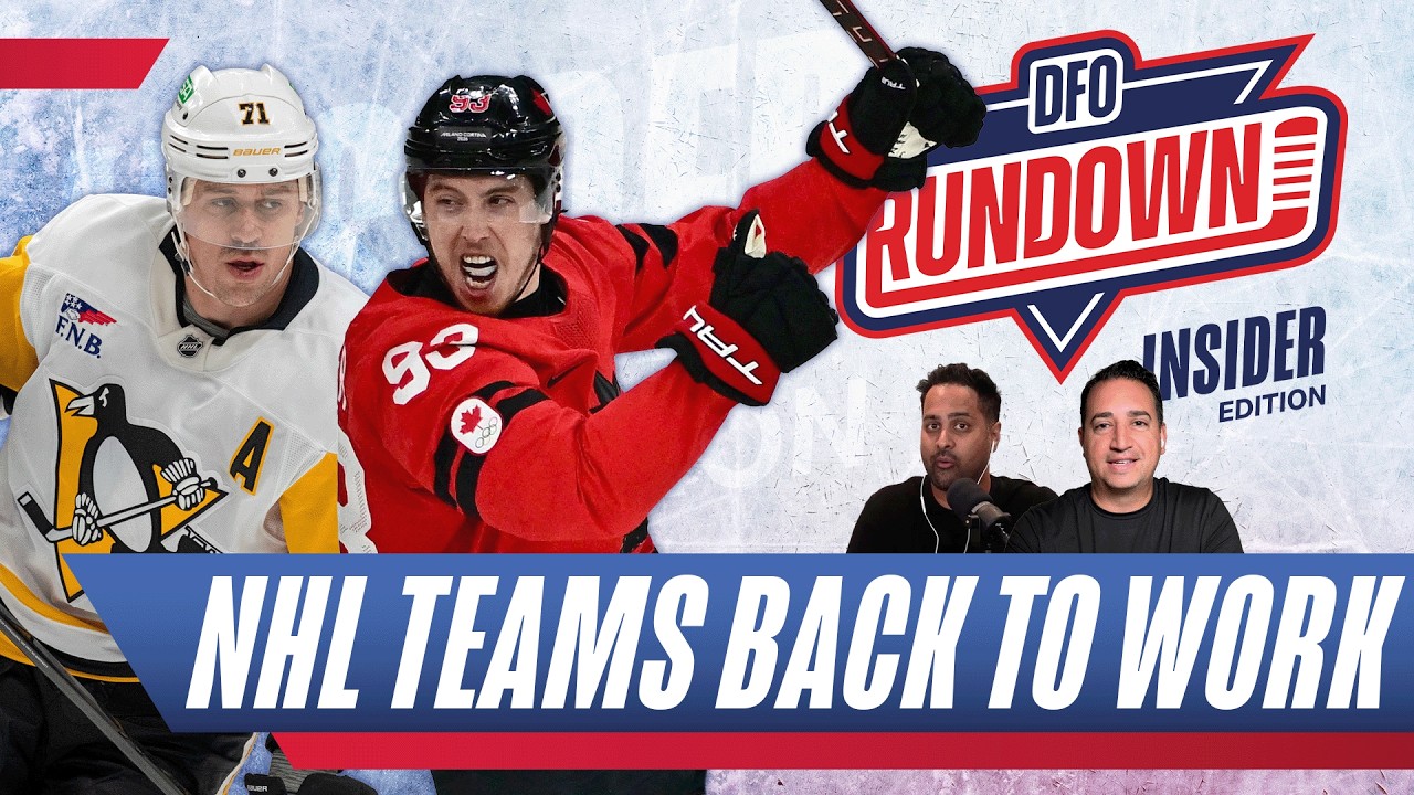 NHL teams back to work & a WILD quarterfinal day in Milan | DFO Rundown Insider Edition
