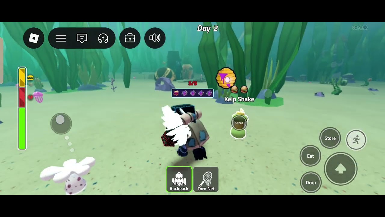 Survive bikini bottom  ( mati aneh atau kelaperan 😅) 