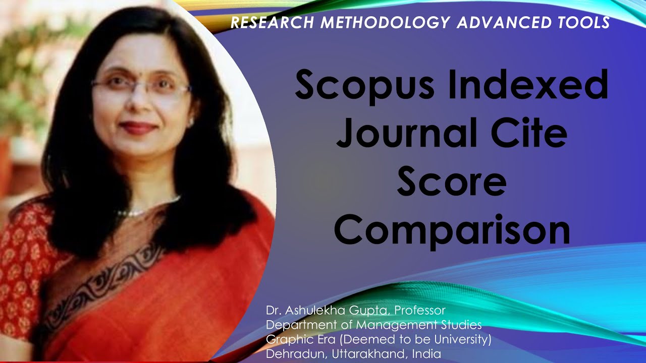 Scopus  Indexed Journals Cite Score Comparison(scopus)(Scopus)(Journal)(cite score)(comparison)