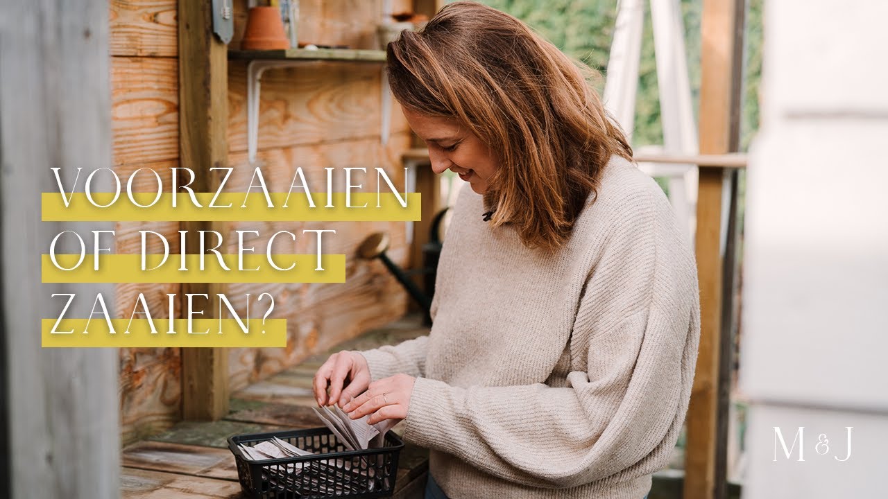 Voorzaaien of direct zaaien? - MAY & JUNE