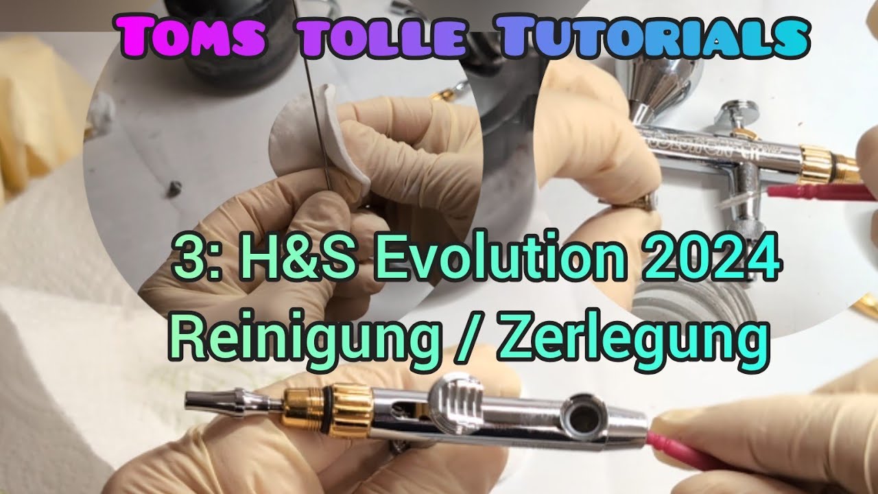 Toms tolle Tutorials: 3 H&S Evolution Reinigung / Zerlegung / Endreinigung