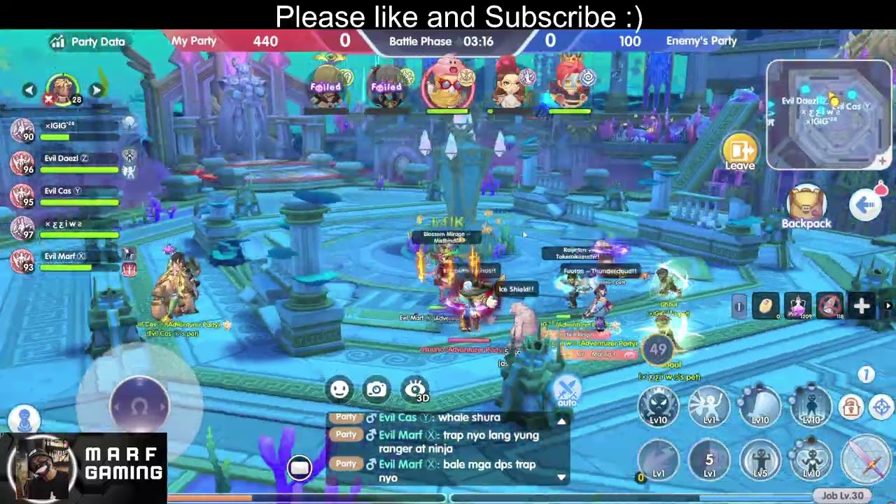 WOC DAY 2 -  F2P Vit Crit LK DREAMLAND Vs. POISON SPORE Server