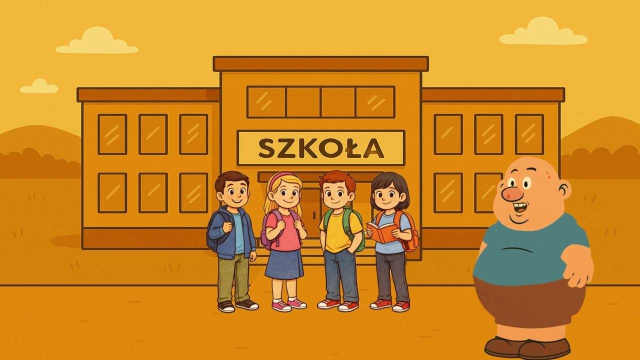 Stefan nauczycielem - dzień pierwszy czyli gorzej być nie mogło #kreskówka #animacja #stefaidziadek