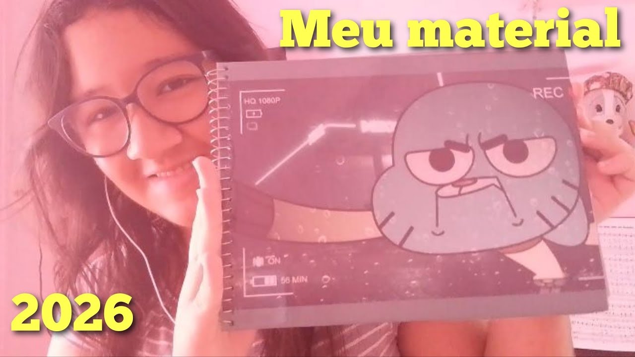 Material Escolar 2026 🎒✏️ | Tudo o que vou usar este ano