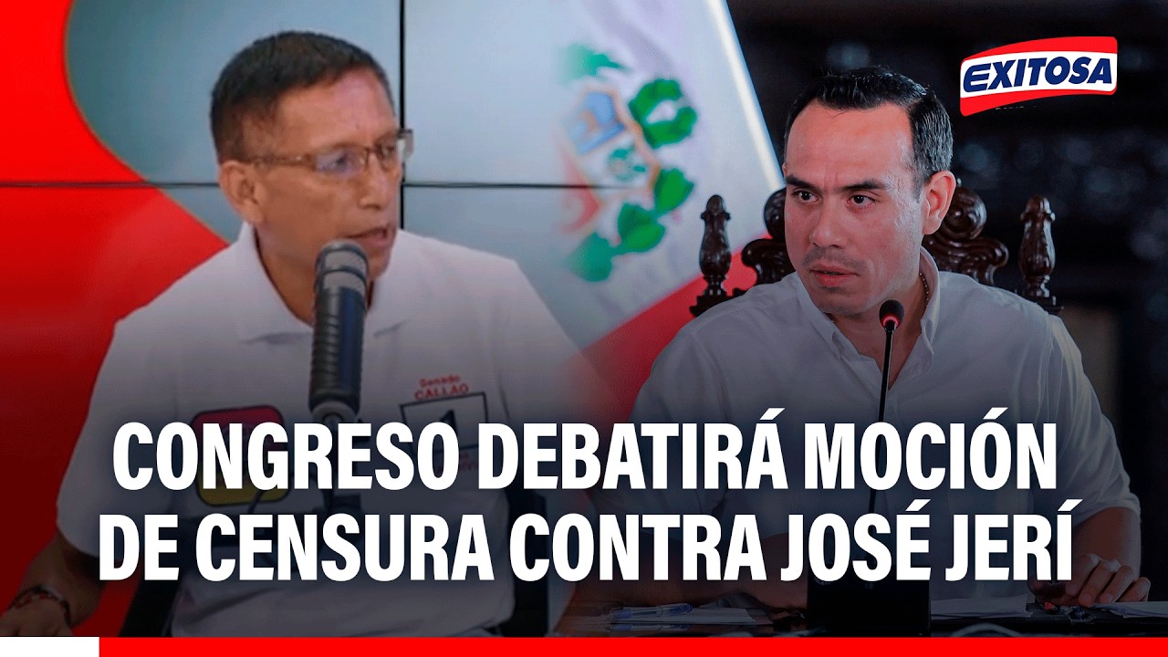 🔴🔵 Congreso debatirá moción de censura contra José Jerí: “Se genera una situación de incertidumbre”