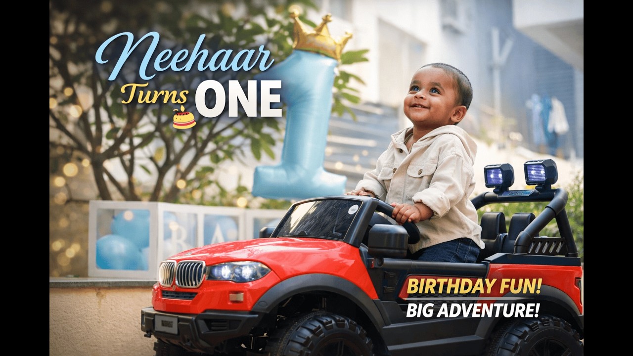 1 Year. 365 Smiles. Infinite Love ❤️ | Neehaar Turns One 🎂🎂🎂  #neehaar #babyboy #firstbirthday