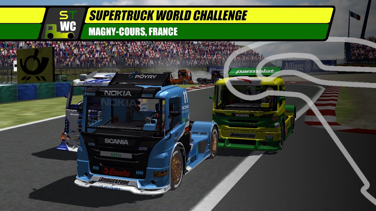 2004 SuperTruck World Challenge Round 5 (Magny-Cours) | AI F1 Challenge 99-02 Career Mode