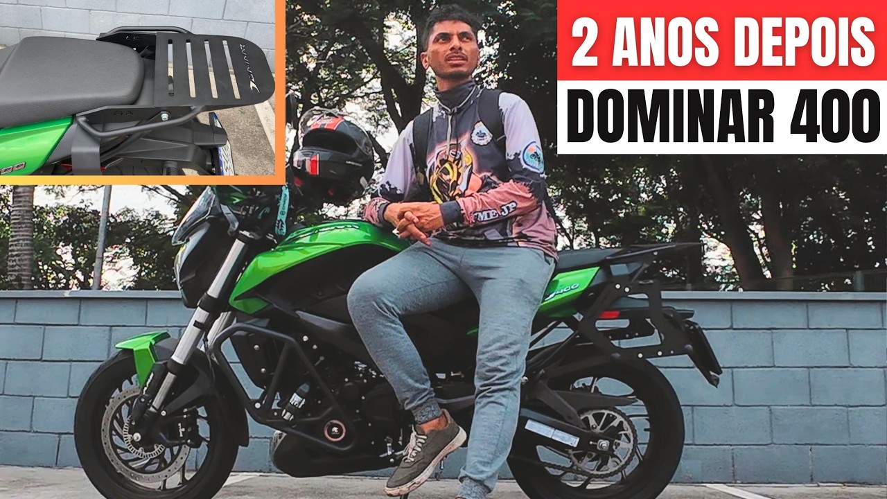 DOMINAR 400 DEPOIS DE 2 ANOS COMO ESTA A MOTOCA?