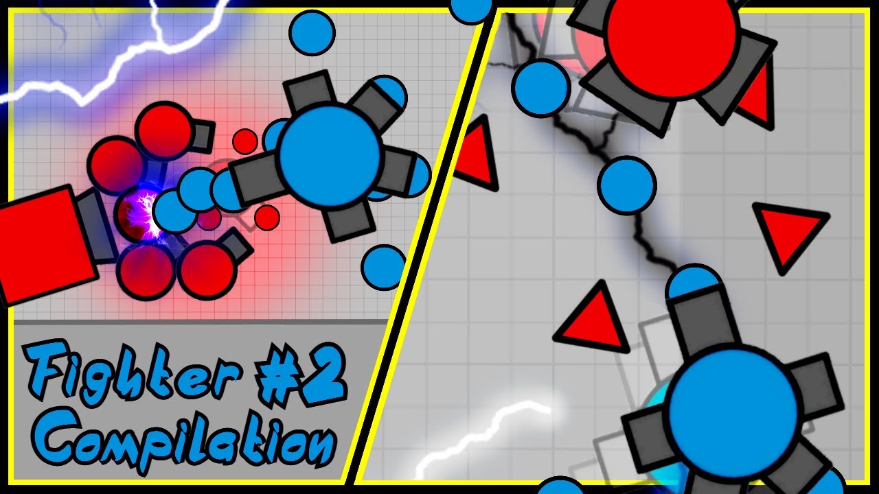 Diep.io - Fighter Compilation #2 (Maze)