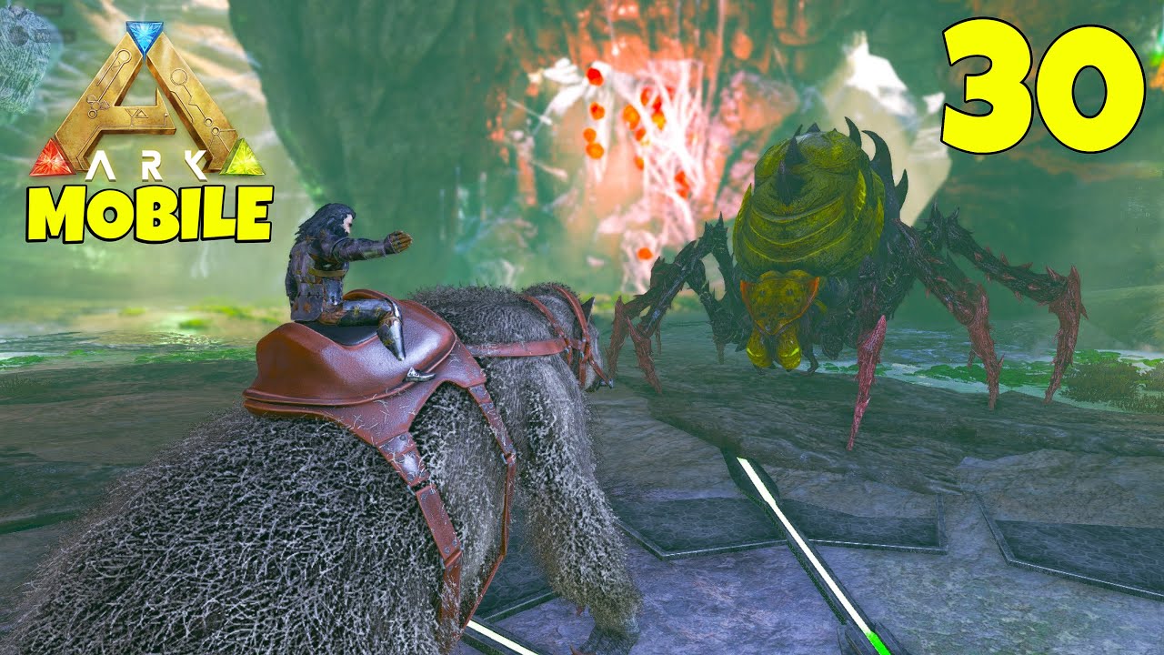 Time to Defeat Broodmother Boss! - My First Boss Fight | The Island Episode 30 | Ark Mobile Ultimate