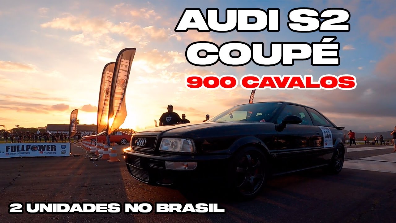 AUDI S2 COUPÉ 900 whp | APENAS DUAS UNIDADES NO BRASIL