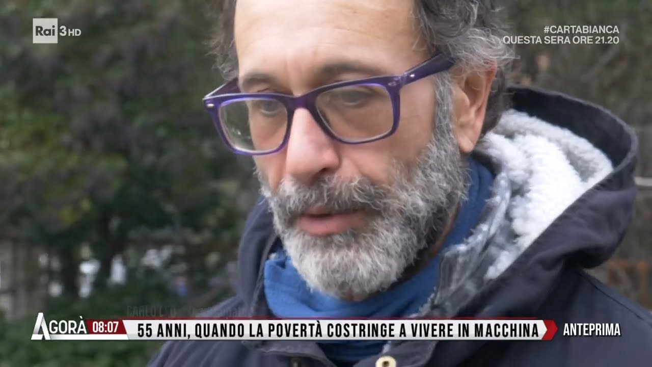 Vivere in macchina - Agorà 24/01/2023