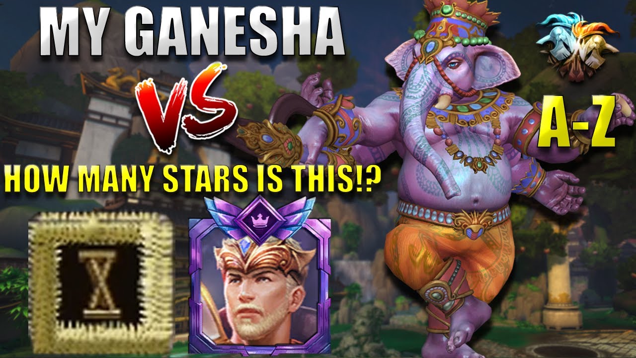 I Played Ganesha Vs The Number 1 King Arthur!? - A-Z Series - Grandmasters Ranked Duel - SMITE