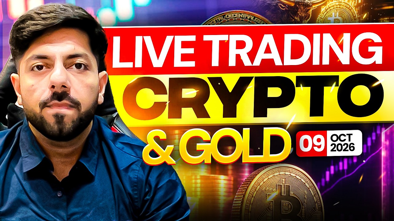 Live Intraday Trading | Crypto Bitcoin Live | VP Financials