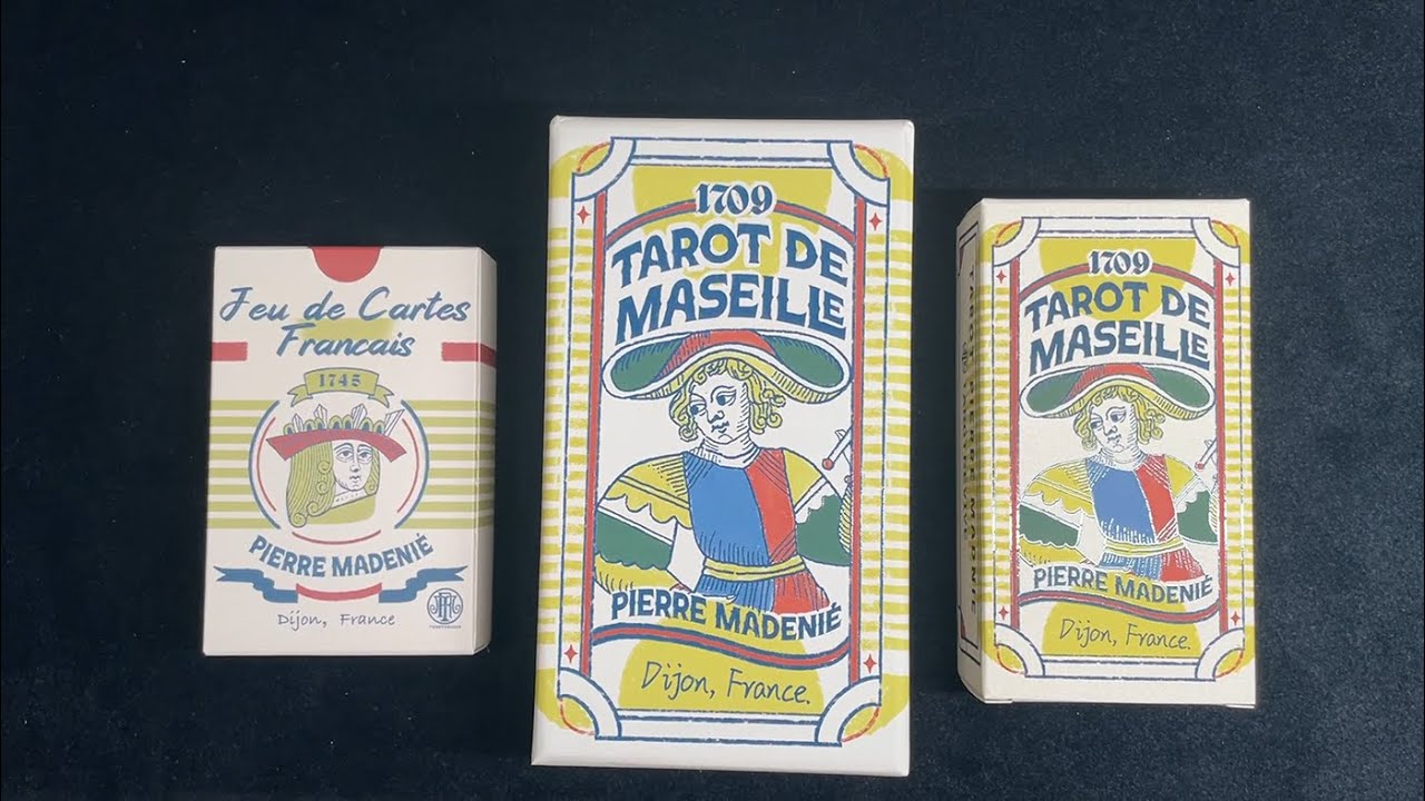 Tarot de Marseille 1709 Pierre Madeniee by Tarot revive