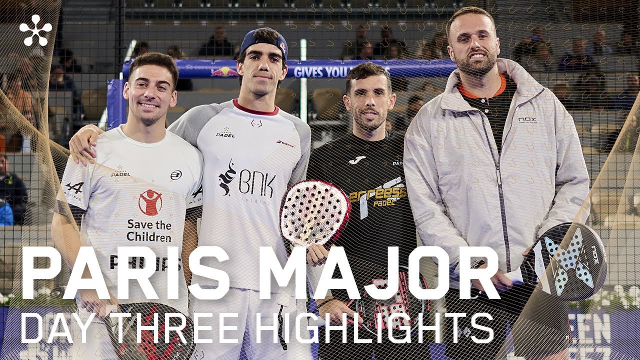Greenweez Paris Major Premier Padel: Highlights day 3 (men)