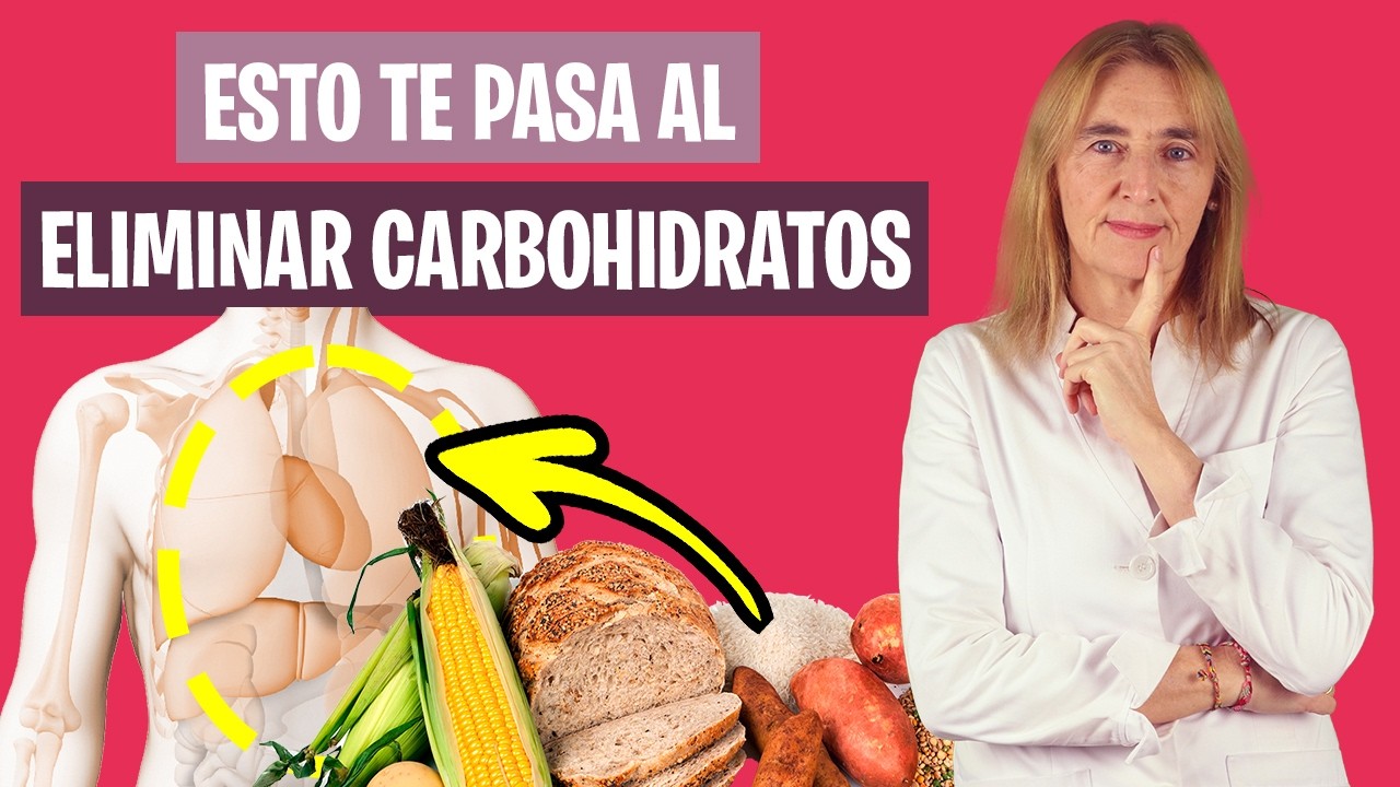 ESTO LE PASA a a tu CUERPO AL QUITAR los CARBOHIDRATOS | Eliminar hidratos | Nutrición y Dietética