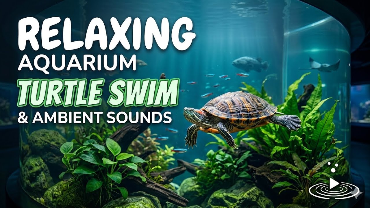 Slow Aquarium Night for Calm Watching