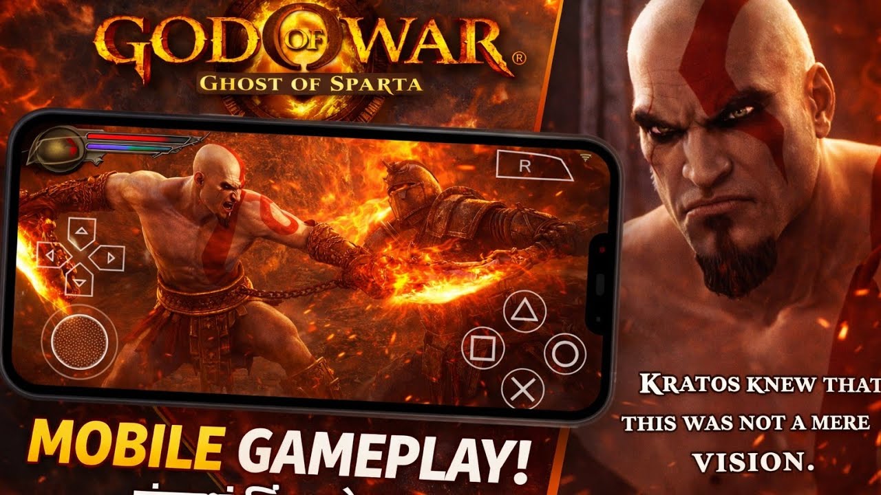 God of War Mobile Gameplay 😱 | Full Action & Boss Fight | Hindi