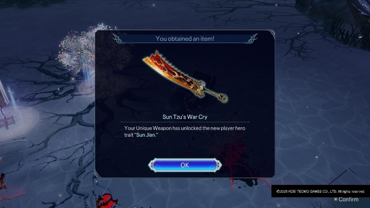 WARRIORS: Abyss_ Unique Weapons for Sun Jian