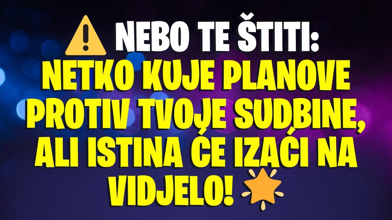 🚨 BOŽANSKO UPOZORENJE! Zaštitite se, neko utiče na vašu sudbinu a da vi to ne primećujete ✨