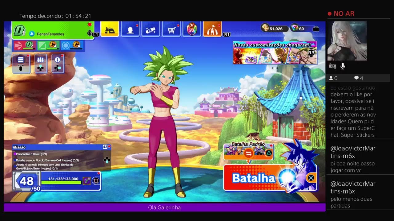 Dragon Ball Gekishin Squadra : Elevando o Ki
