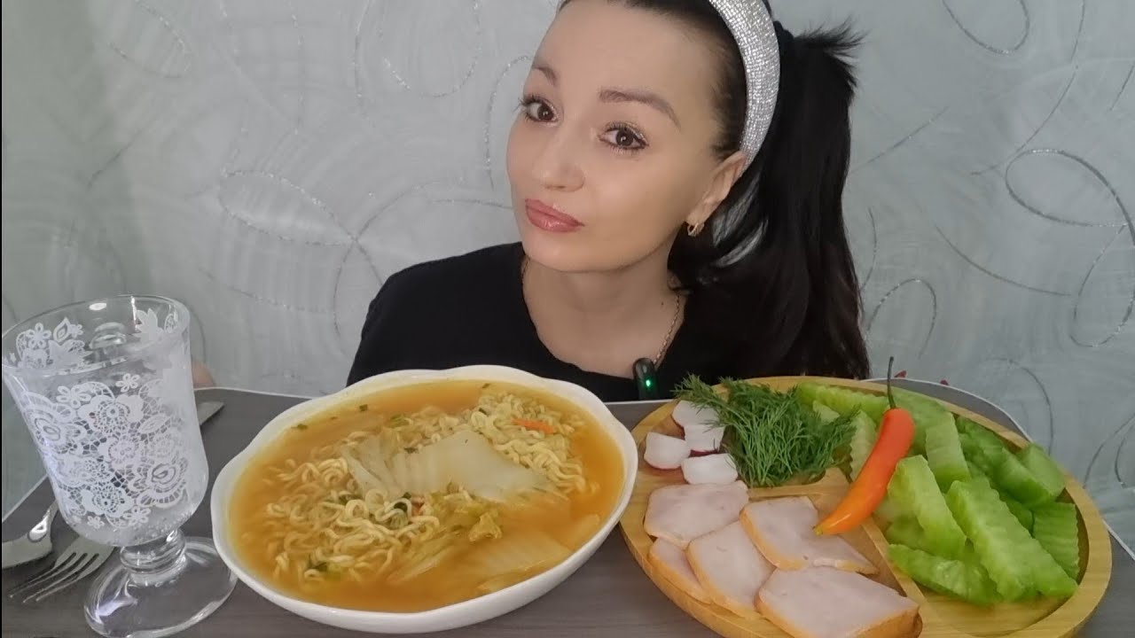 Не Весёлая История Имеет Продолжение😒# mukbang#kristinakiss#food#