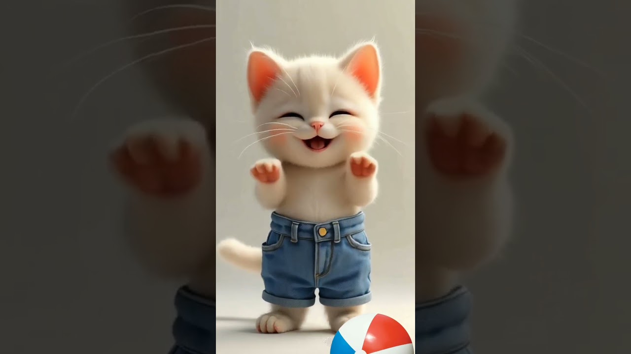 Cat Dance ❤️| Cute kitten #ai #cat #lovecats #cats#catvideos #funny #kittens #catlover 29032025A