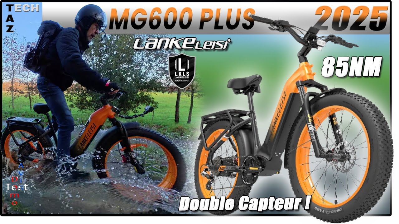 Lankeleisi MG600 PLUS 2025 Fatbike très complet - De belles améliorations - Bonne chance !