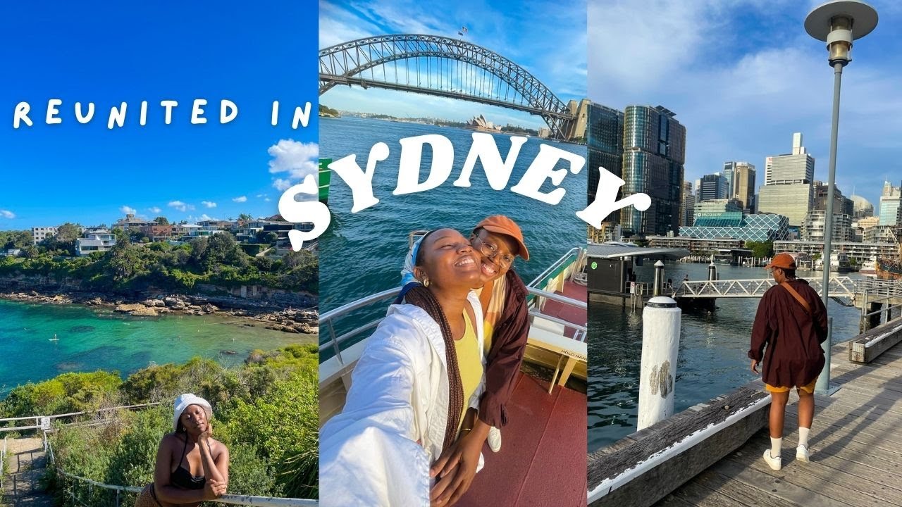 REUNITED! Kearabilwe visits Sydney | airport pick up| beach hopping | shopping | Gugu & Kearabilwe
