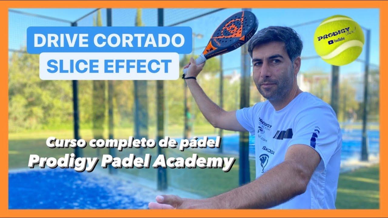 PÁDEL 🚀 Derecha cortada 🎥🎾 Curso completo #6 🎾 Slice Forehand - Prodigy Padel Academy