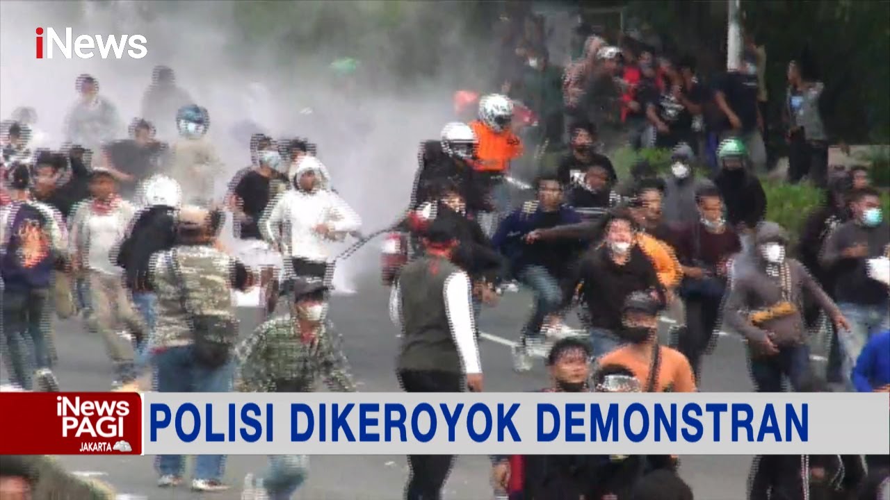 2 Polisi Jadi Korban Pengeroyokan Massa Demo di DPR RI, Jakarta #iNewsPagi 12/04