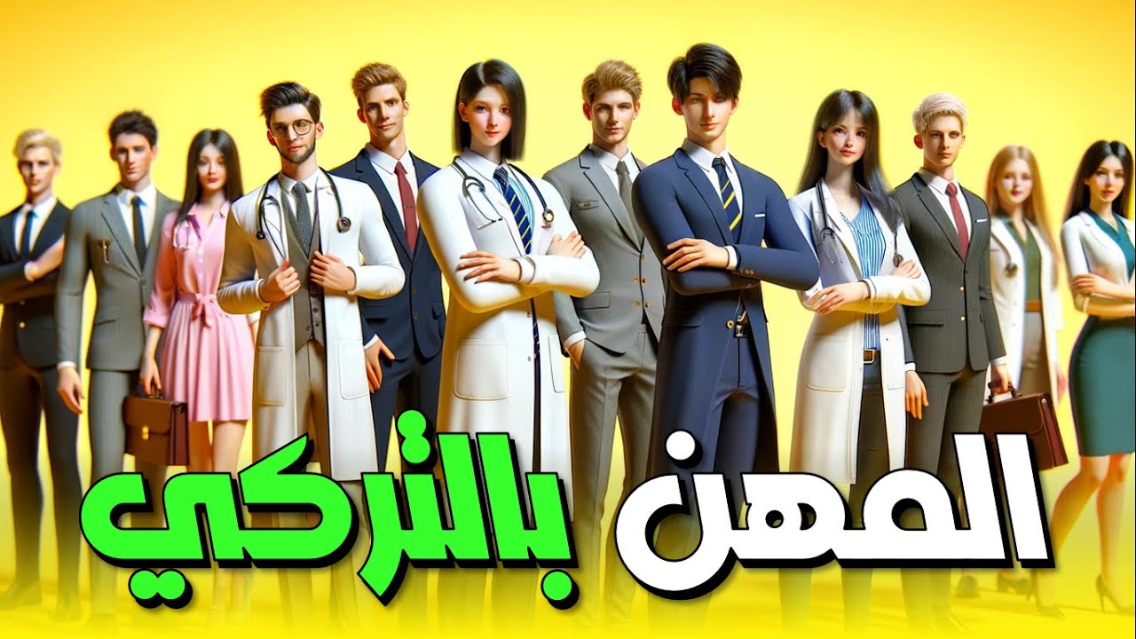 اسماء الوظائف والمهن بالتركي / تعلم اللغة التركية من الاتراك