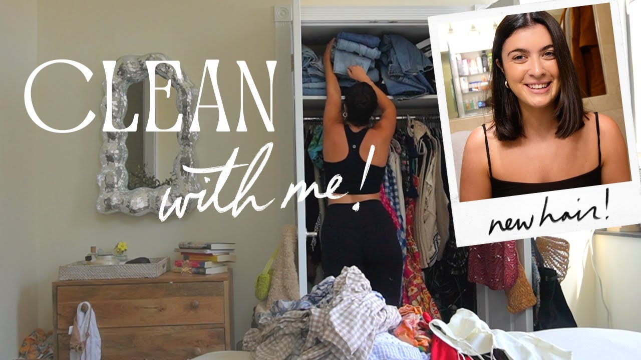 Cleaning my apartment, new haircut + more! VLOG