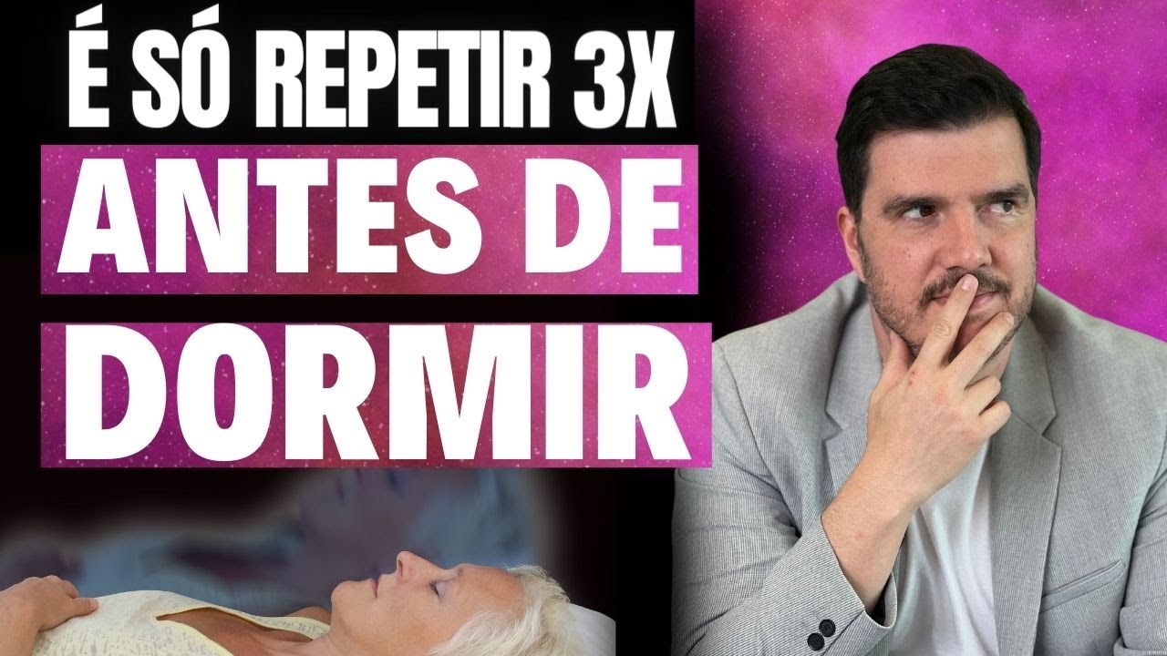 4 Frases Mágicas para Dizer antes de Dormir | Espiritualidade na Prática #04 Bruno Gimenes