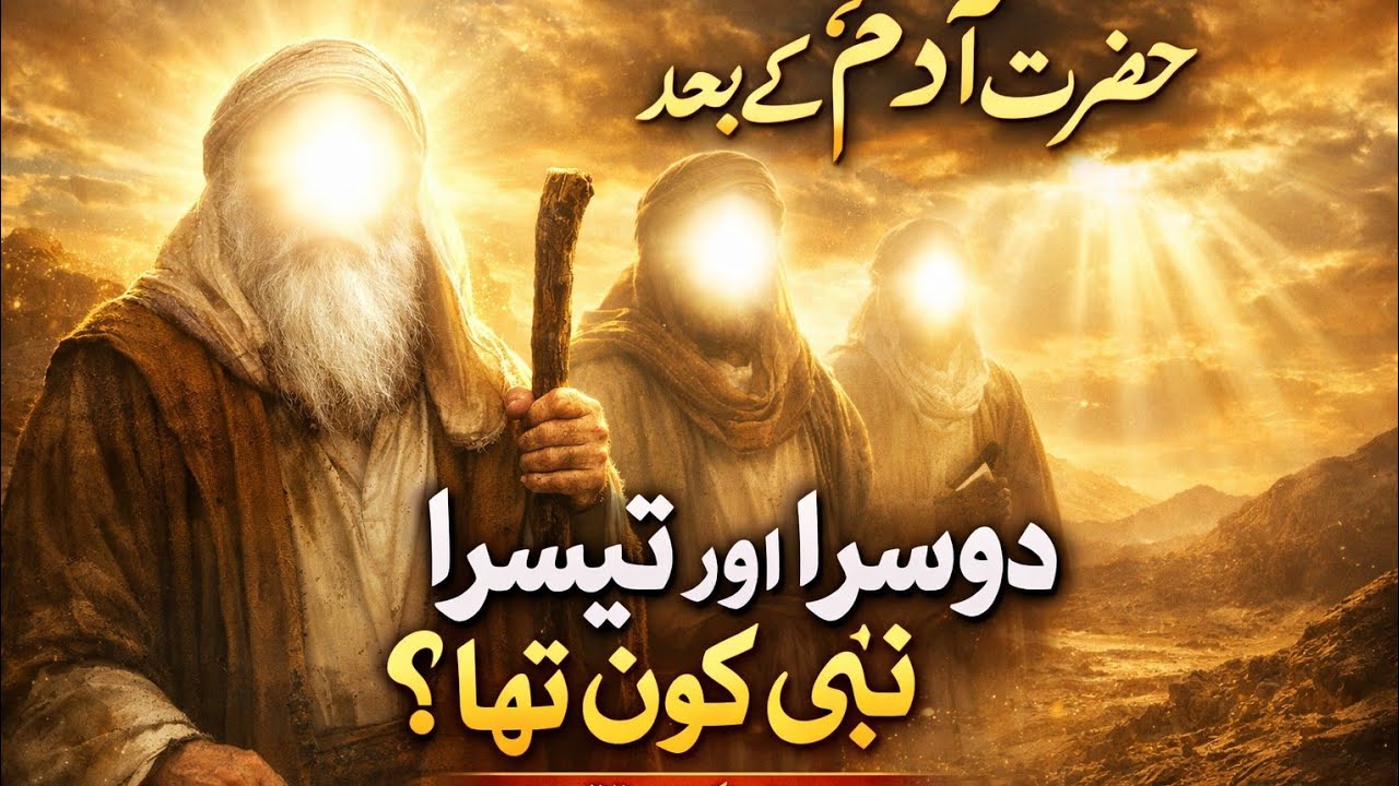 Hazrat Adam ahiislaam ki wafat k Baad dosra or teesra nabi kon tha??? #islamichistory #facts #allah 